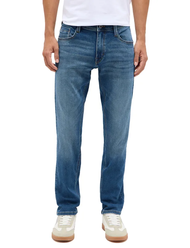 Mustang Jeans Oregon Slim Fit ocean blue wash extra lang