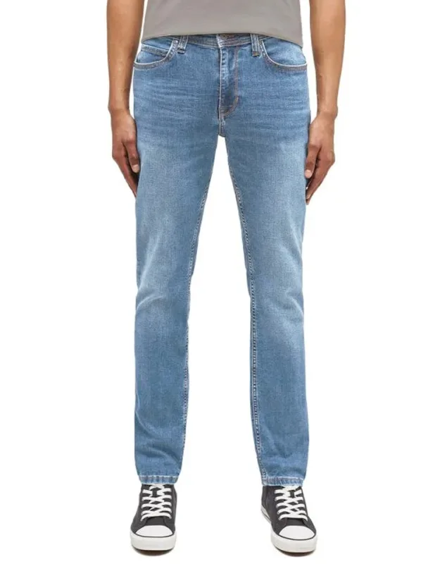 Mustang Jeans Vegas Slim Fit arctic blue used extra lang