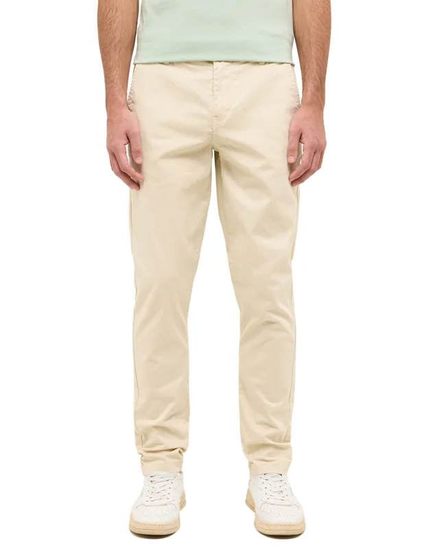 Mustang Daytona Chino Slim Fit soft dune extra lang