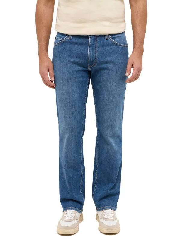 Mustang Jeans Tramper Straight Fit washed blue used extra lang
