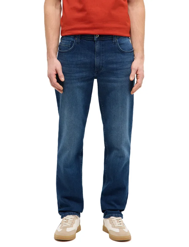 Mustang Jeans Washington Straight Fit essential blue extra lang
