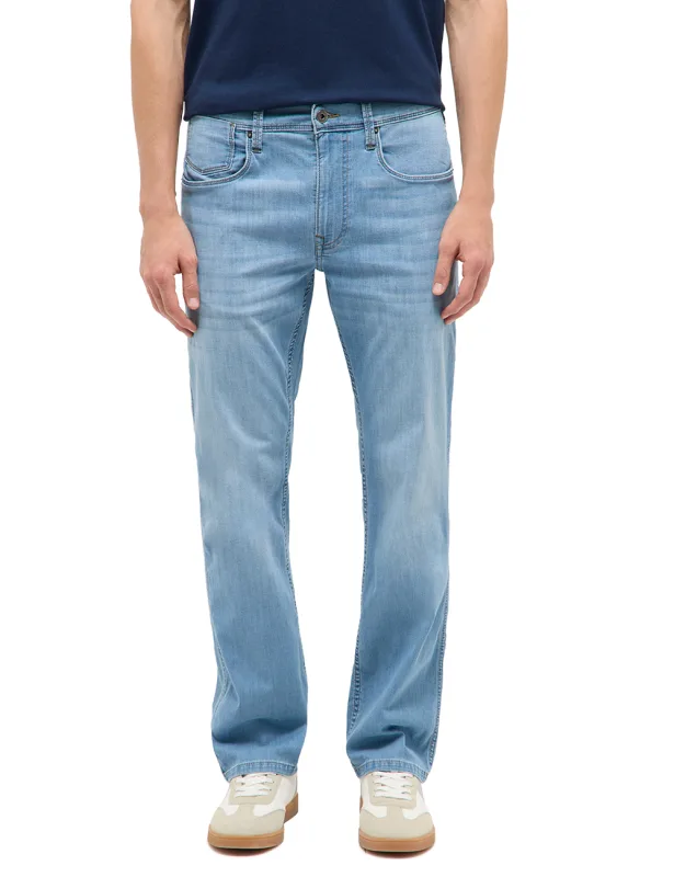 Mustang Jeans Tramper Straight Fit air blue extra lang