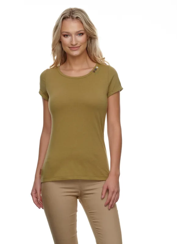 Ragwear Shirt Florah A Organic green