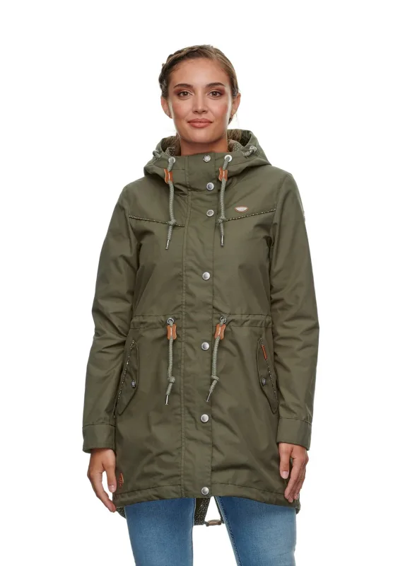 Ragwear Jacke Canny oliv