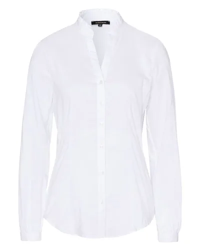 More & More Bluse Cotton Stretch white