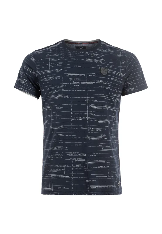 Questo Shirt HelgeQU nautical blue