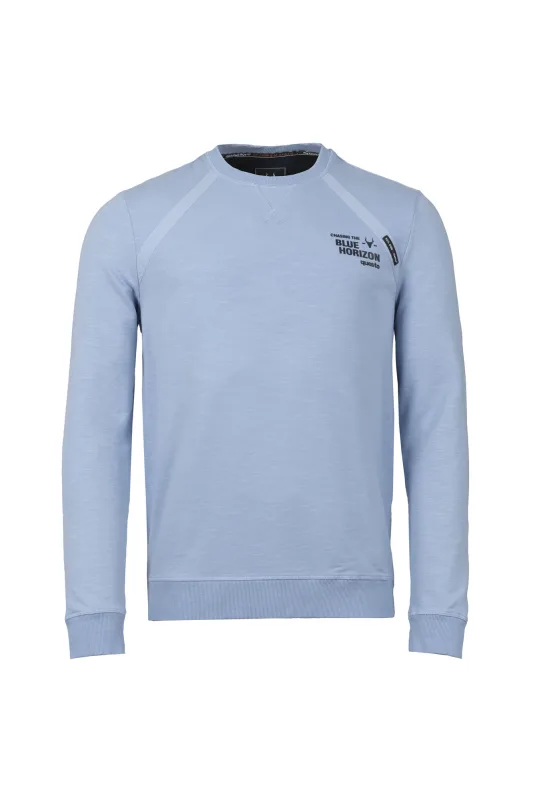 Questo Sweatshirt IdanQU sterling blue