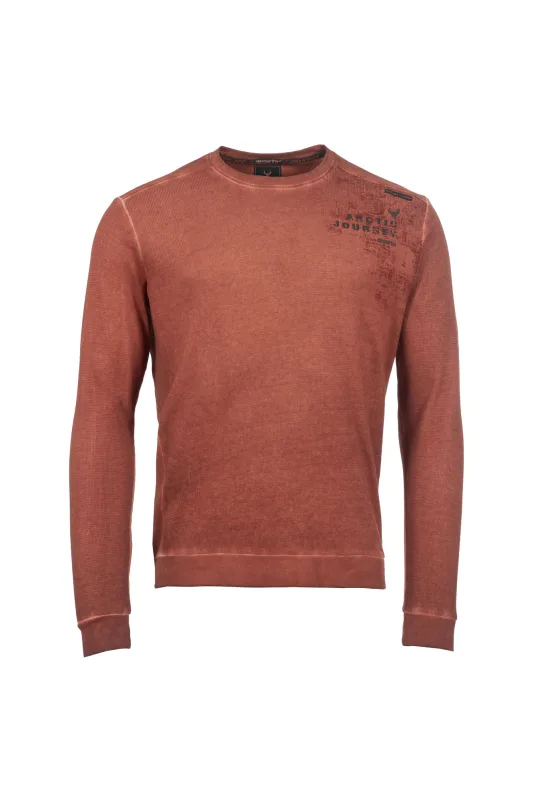 Questo Langarmshirt IhmelQU sienna red