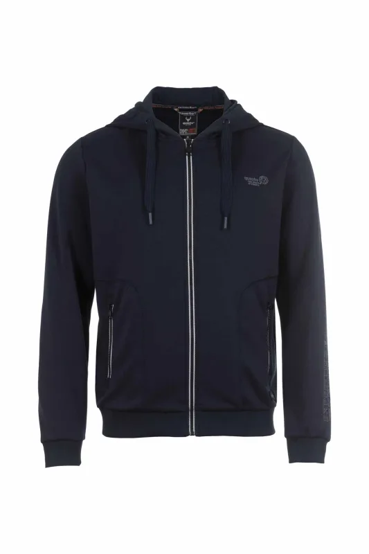 Questo Sweatjacke IsaakQU nautical blue
