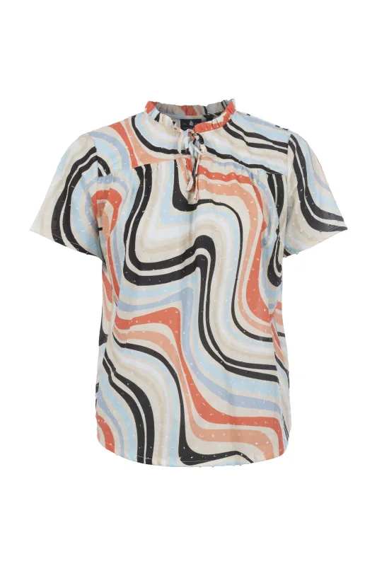 Soquesto Bluse PepuleSOQ multicolor