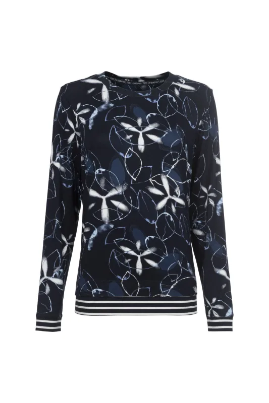 Soquesto Langarmshirt OleksandraSOQ navy