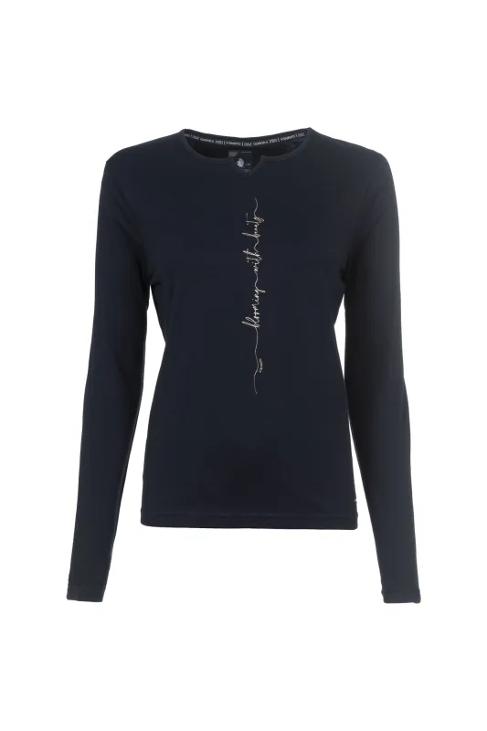 Soquesto Langarmshirt OpikaSOQ navy