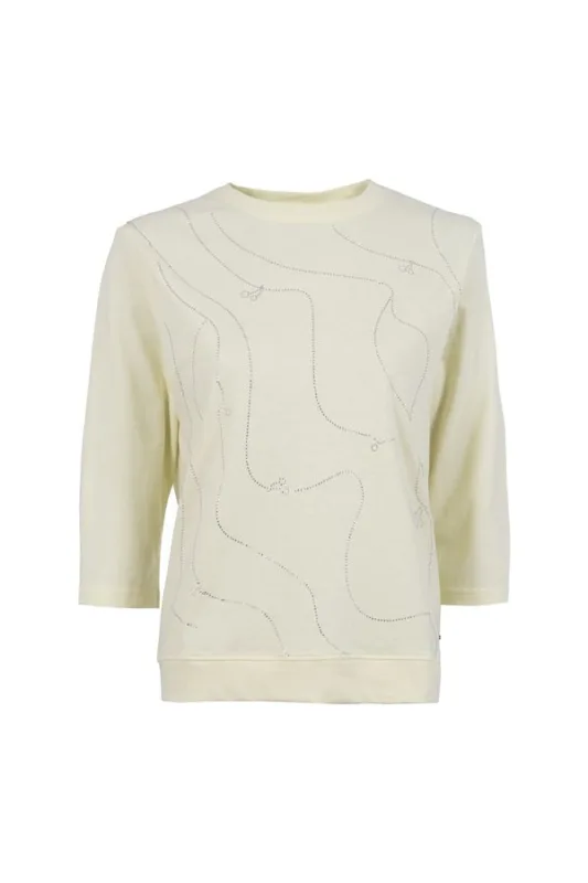 Soquesto Shirt 3/4 PhoebeSOQ light yellow