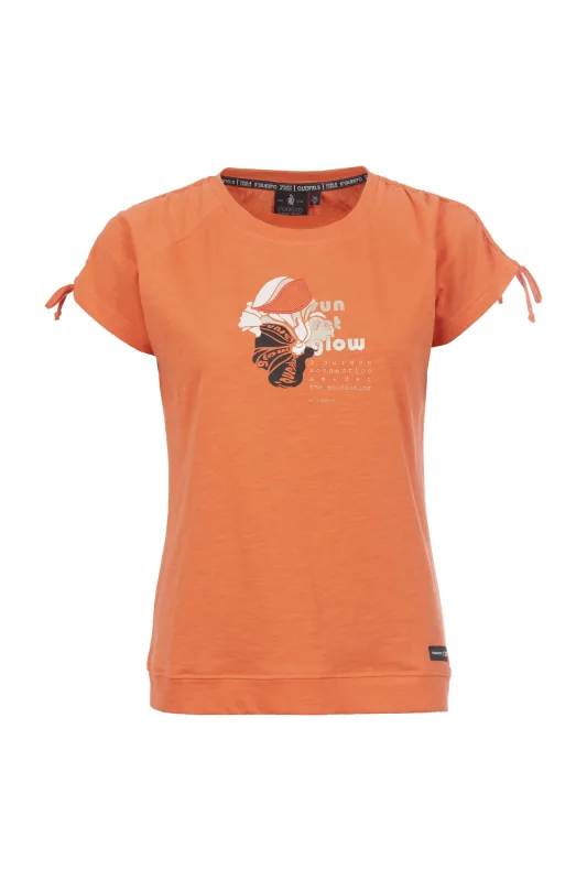 Soquesto Shirt PamiraSOQ sunset coral
