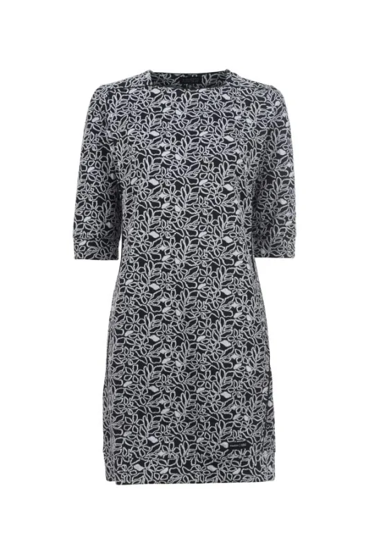 Soquesto Kleid 3/4 PurnimaSOQ navy