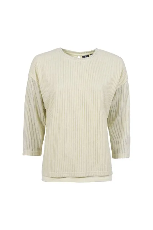 Soquesto Shirt 3/4 ParissaSOQ light yellow