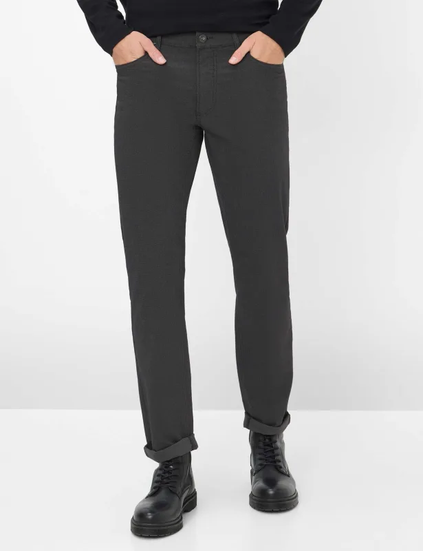 Brax Hose Chuck Slim Fit perma black extra lang