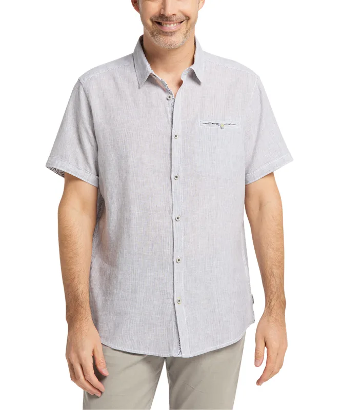 Pioneer Hemd Grey Stripe