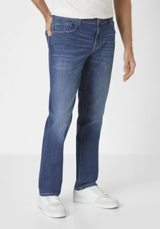 Paddock's Ben Regular Fit light blue used moustache extra lang