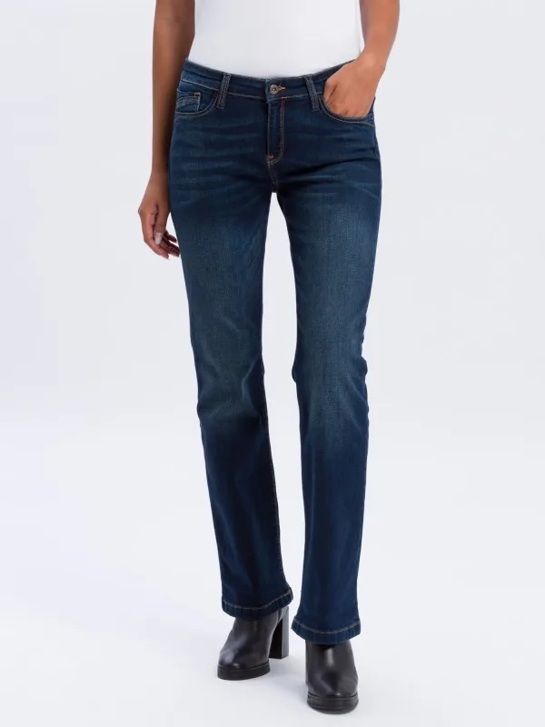 Cross Jeans Lauren Bootcut deepblue