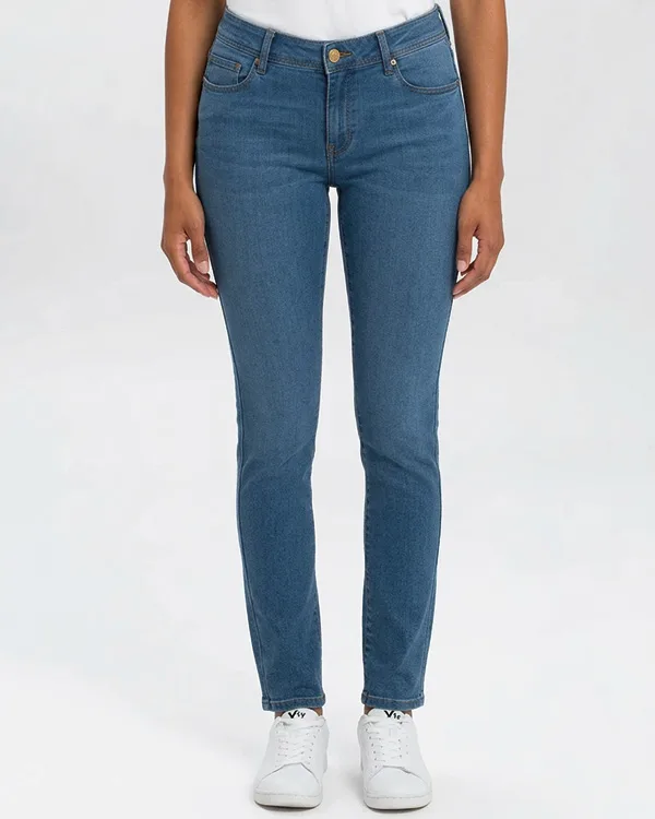 Cross Jeans Anya Slim Fit dark blue washed