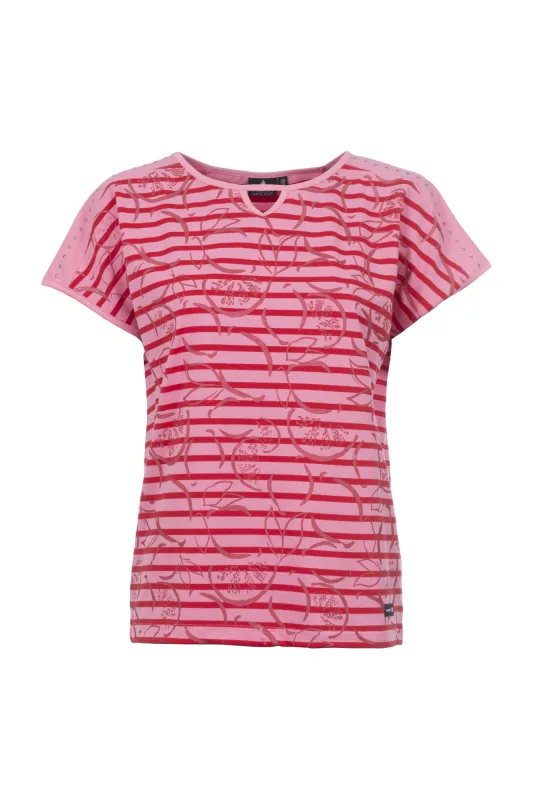 Soquesto Shirt PinellaSOQ tropical pink