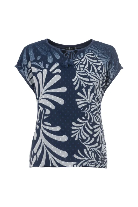 Soquesto Bluse PaikeaSOQ ocean blue