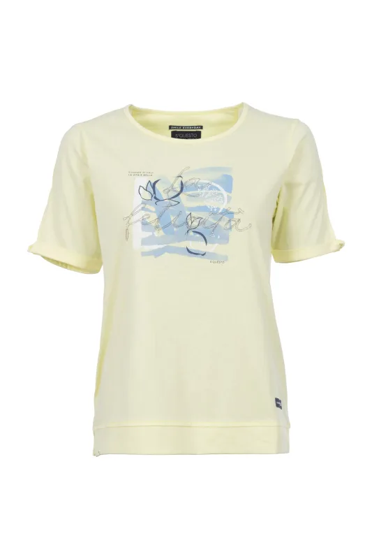 Soquesto Shirt PerinasSOQ yellow pop