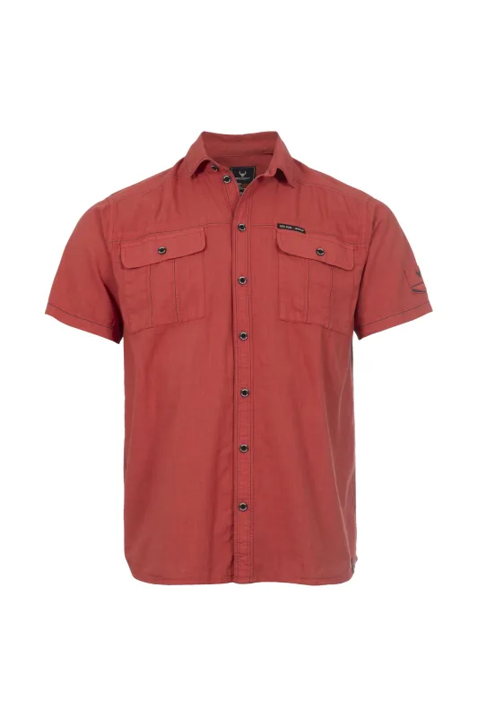 Questo Hemd IrfanQU rustic red