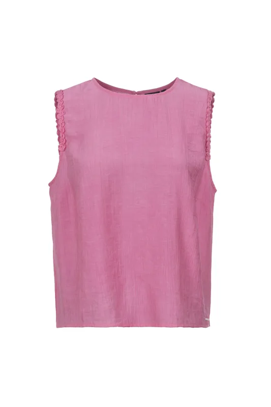 Soquesto Bluse PilviSOQ tropical pink