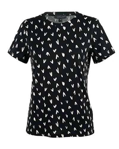 einfach Schön Shirt Lousia schwarz-weiß