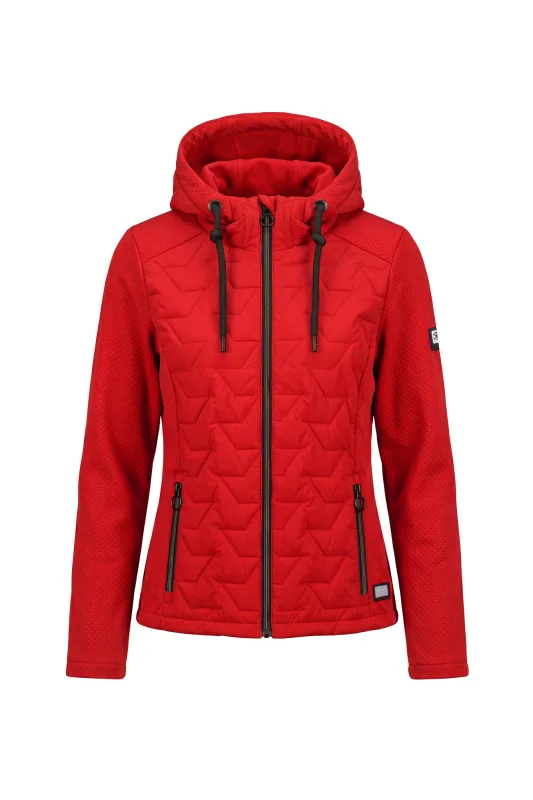 Soquesto Übergangsjacke PiaraSOQ red velvet