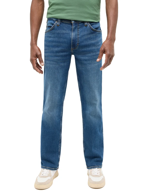 Mustang Jeans Tramper Straight Fit retro blue wash extra lang