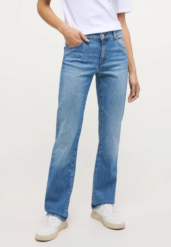 Mustang Jeans Crosby Relaxed Straight classic blue extra lang