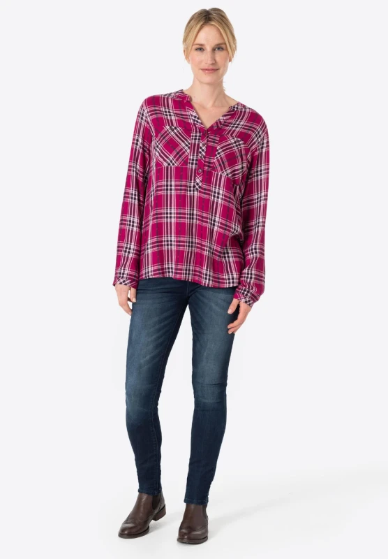 Timezone Damenjeans Tight SanyaTZ baritone blue wash