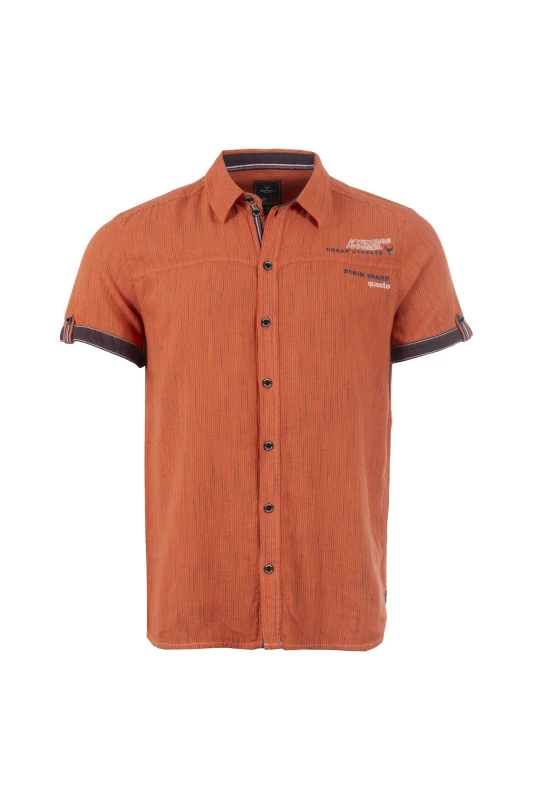 Questo Hemd HirotoQU orange flame
