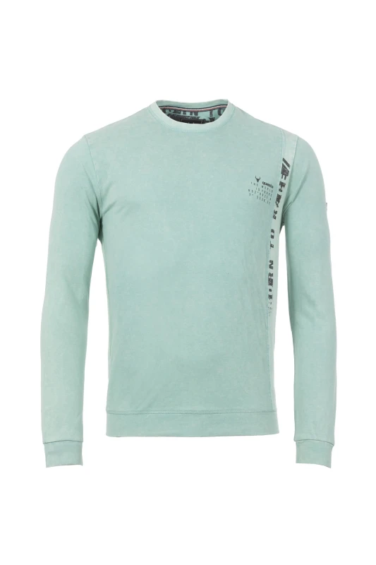 Questo Langarmshirt HannesQU jade