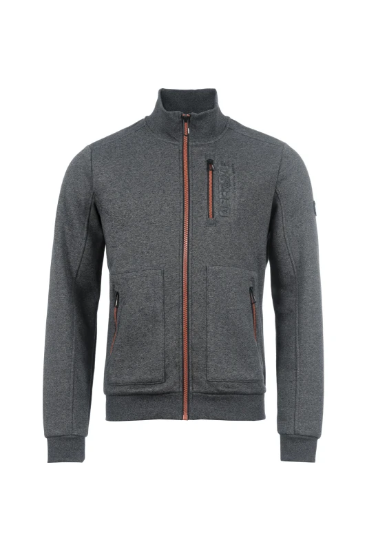 Questo Sweatjacke HamletQU anthracite