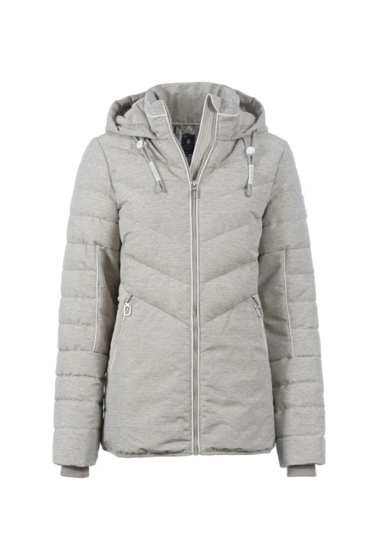Soquesto Winterjacke OrelySOQ dark sand melange