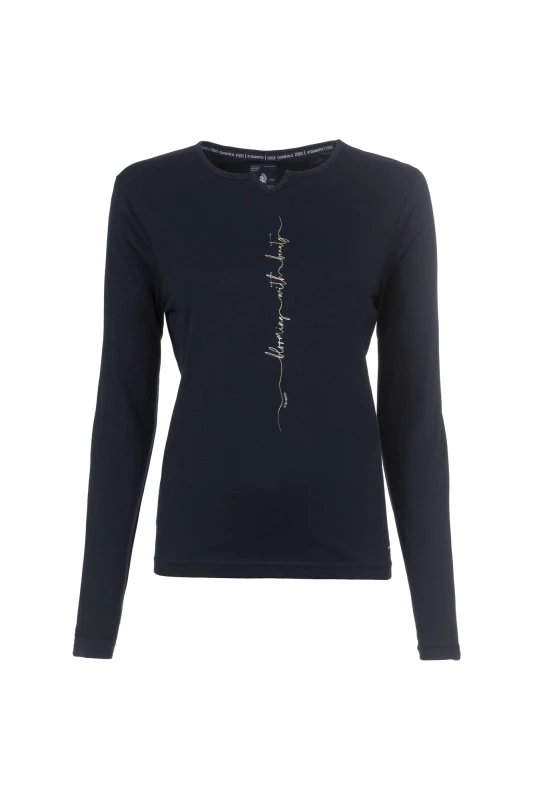 Soquesto Langarmshirt OpikaSOQ navy