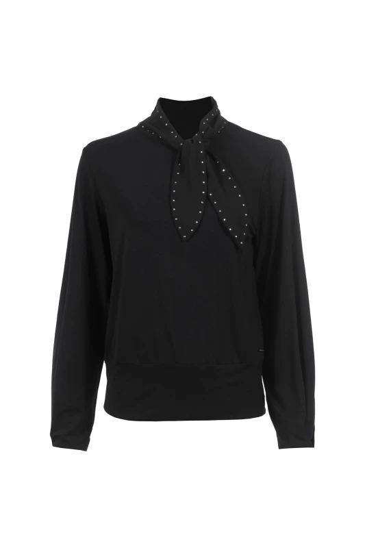 Soquesto Langarmshirt OraliaSOQ black