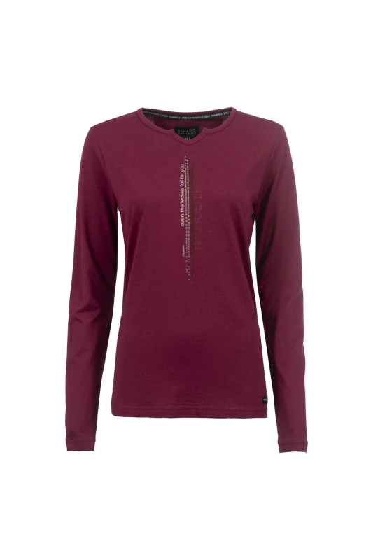 Soquesto Langarmshirt OlwenSOQ merlot