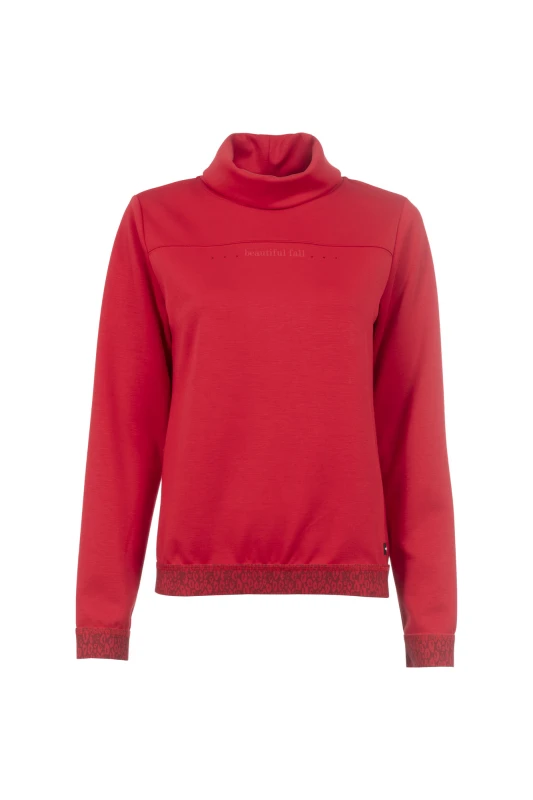 Soquesto Sweatshirt OhanaSOQ ruby red