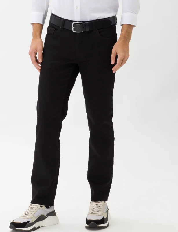 Brax Jeans Cadiz Straight Fit perma black extra lang