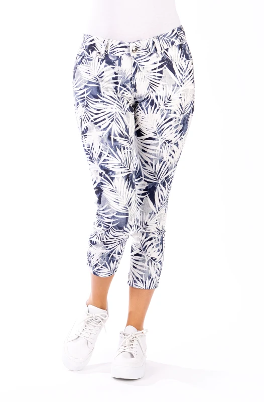 Blue Monkey Jeans Charlotte 554X 7/8 Skinny Fit multicolor