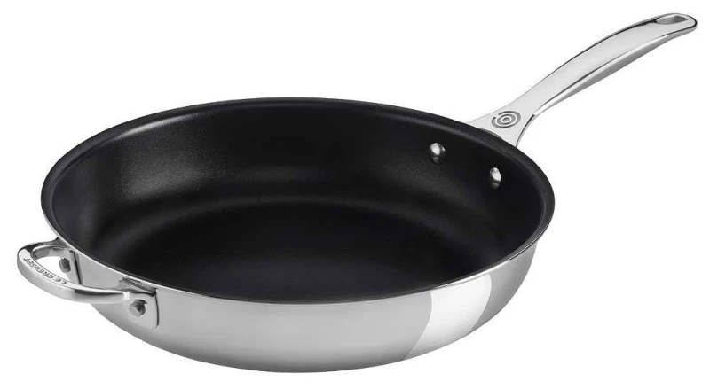 Le Creuset Bratpfanne 3-Ply PLUS Edelstahl Antihaft 32cm