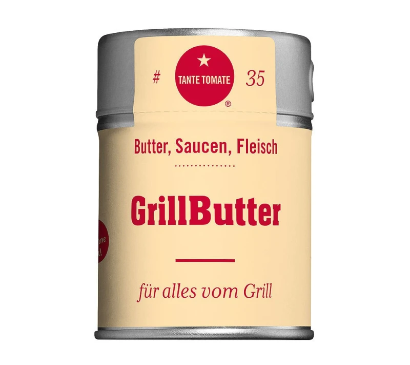 Tante Tomate - GrillButter - für alles vom Grill - Gewürzmischung 60g