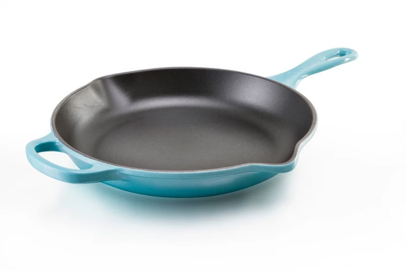 Le Creuset Brat- und Servierpfanne Gusseisen Karibik 23cm