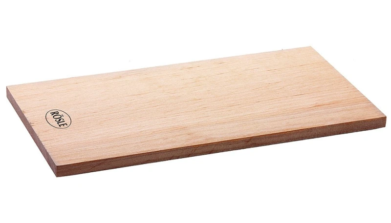 RÖSLE Aromaplanken Erle 2 Stück Räucherbrett 30x15cm