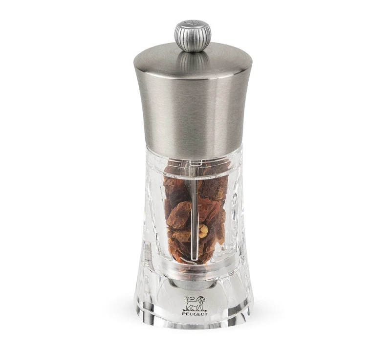 Peugeot Ouessant Chilimühle Acryl Edelstahl 14cm